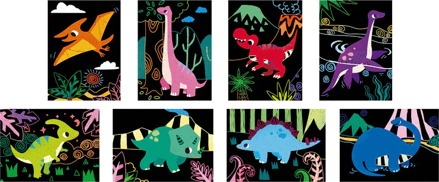 Avenir Scratch Junior Dinosaurs