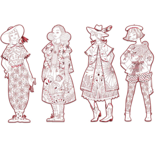 Fashion Colouring Fiodor & Friends