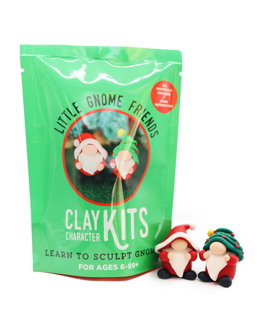 Gnome Buddies DIY Polymer Clay Kit | Christmas Craft Kit
