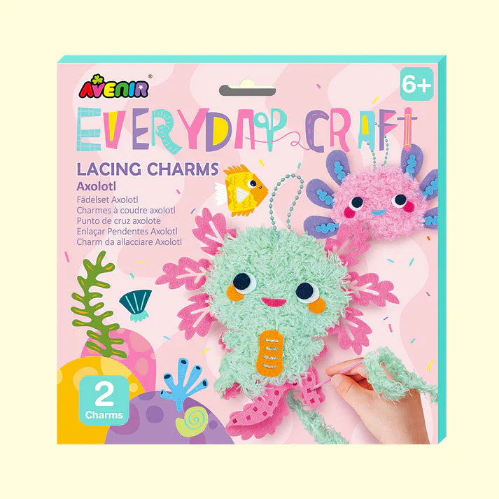 Everyday Craft Axolotl Lacing Charms