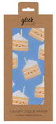 Tissue Cakey Blue