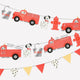 Fire Truck Party Garland