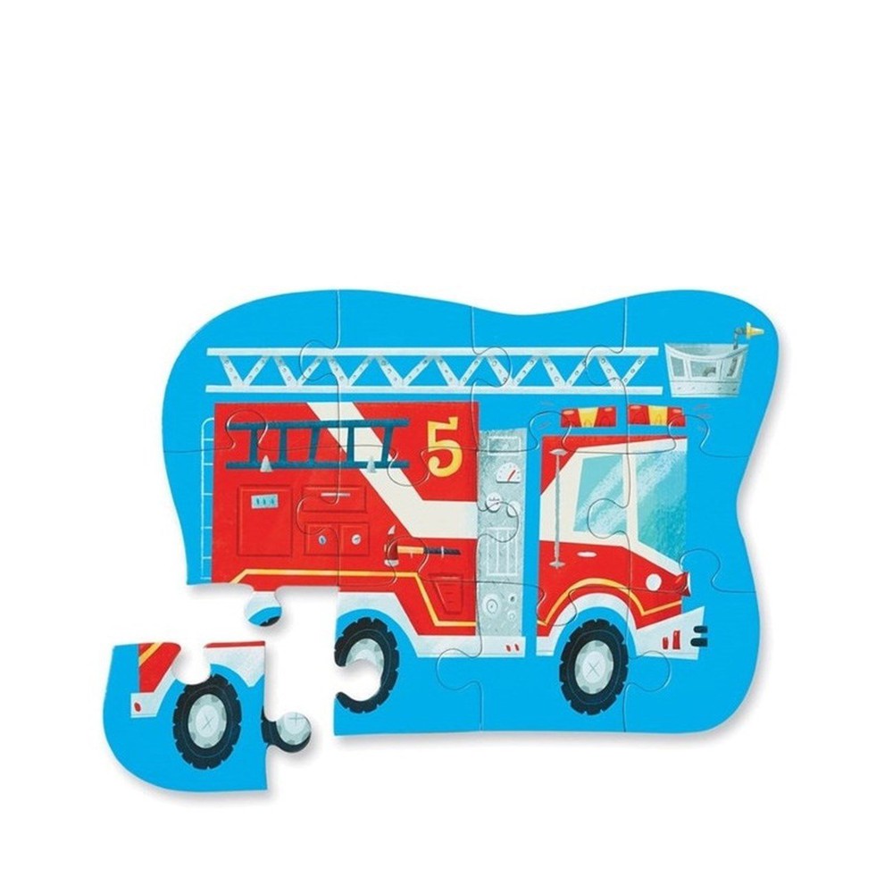 12 Piece Puzzle - Fire Truck