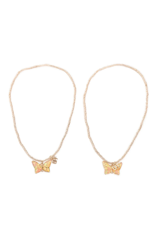 Great Pretenders - BFF Butterfly Share & Tear Necklaces