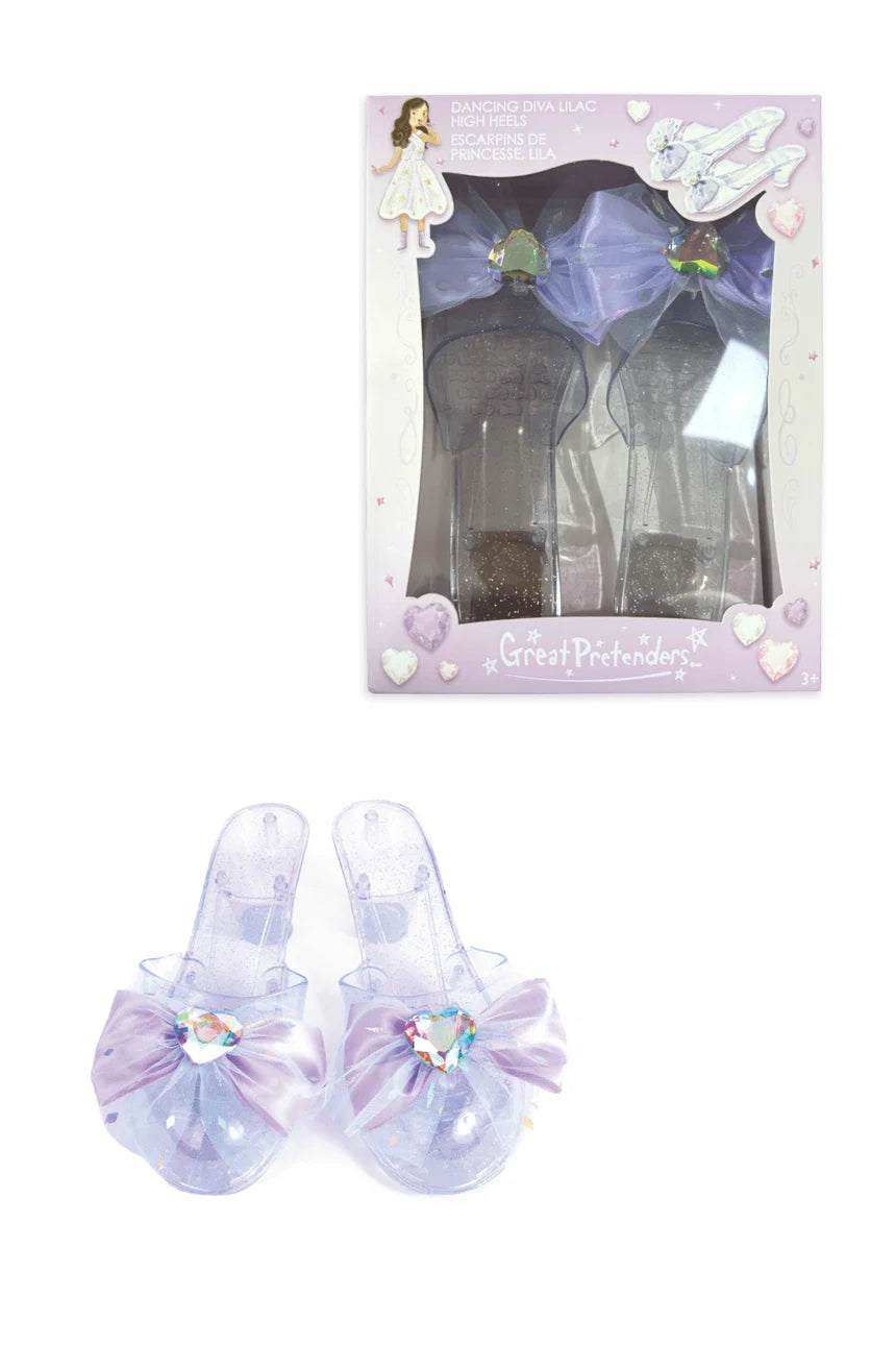 Great Pretenders - Dancing Diva Lilac High Heels