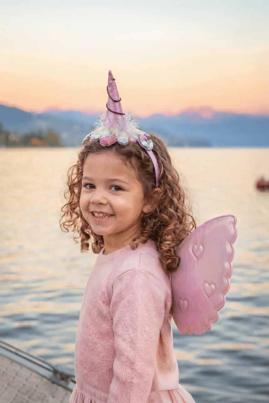 Great Pretenders Moonbeam Alicorn Headband with Wings