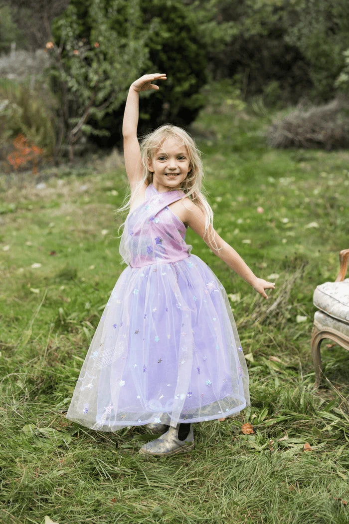 Eras Dress Lilac/Blue