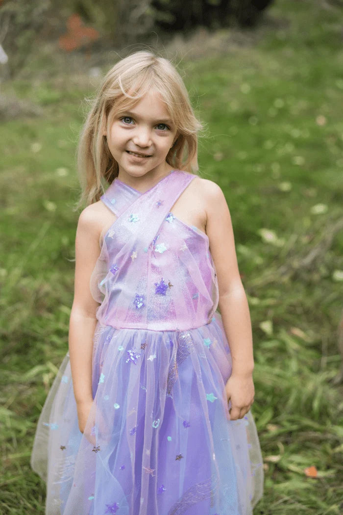Eras Dress Lilac/Blue