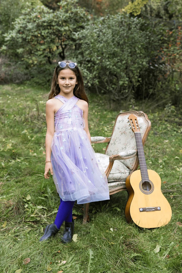 Eras Dress Lilac/Blue
