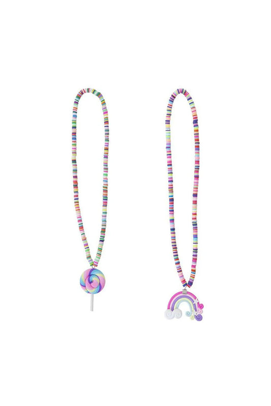 Great Pretenders - Rainbow Lolly Necklace