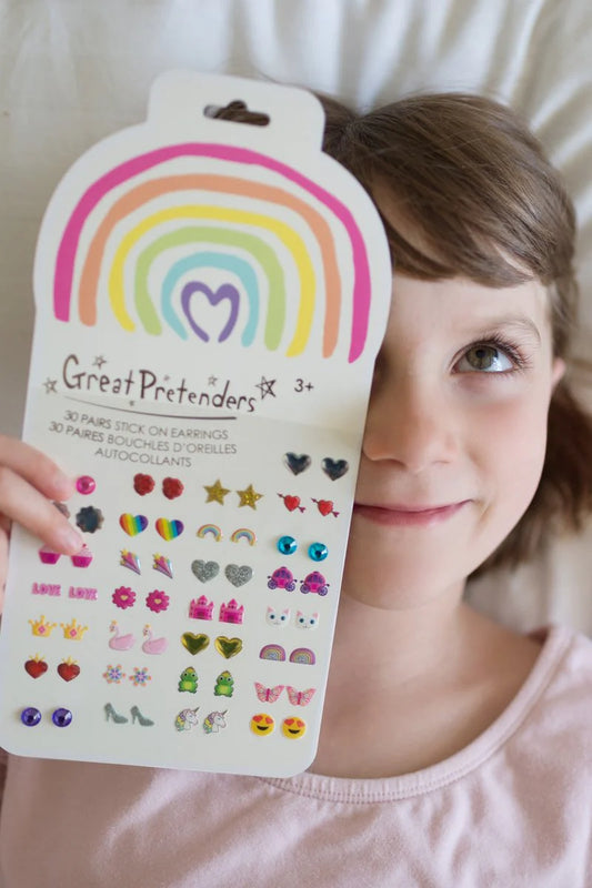 Great Pretenders - Heart Sticker Earrings