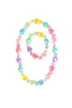 Great Pretenders - Wish Upon a Rainbow Star Necklace & Bracelet Set, 2pc