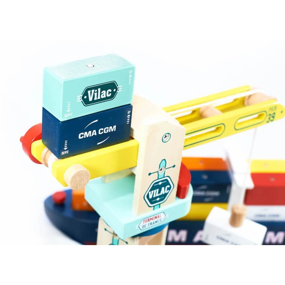 Vilacity Wooden Crane