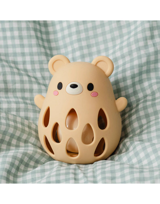 Tiger Tribe - Silicone Rattle - Bear