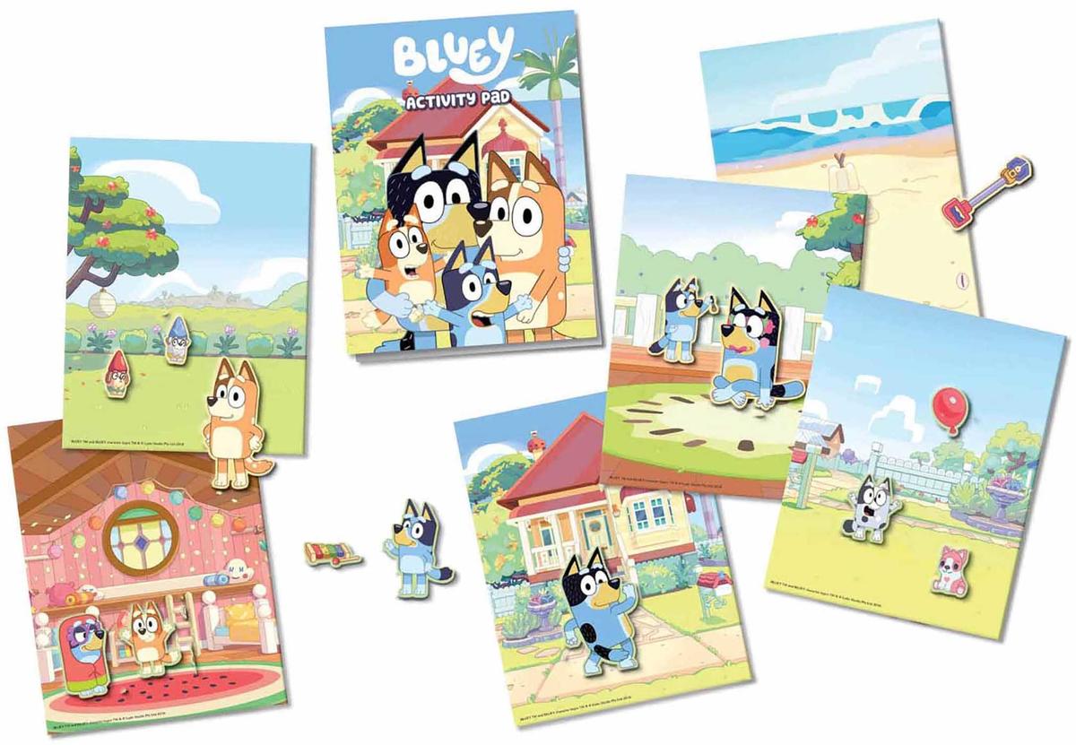 Bluey and Bingo Magnetic Play Set