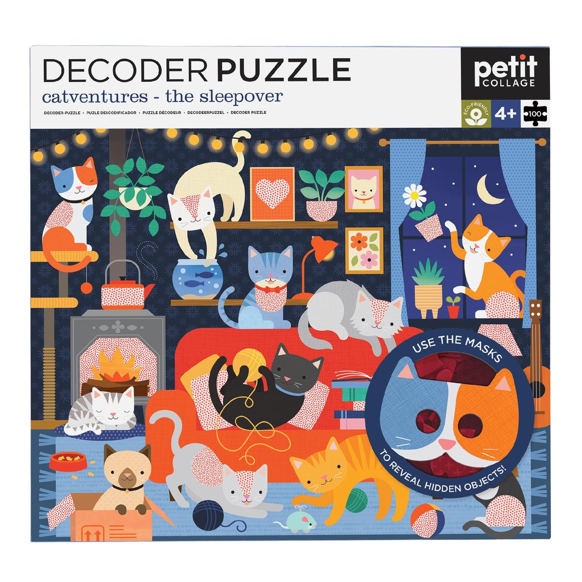 Decoder Puzzle Catventures - The Sleepover