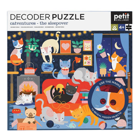 Decoder Puzzle Catventures - The Sleepover