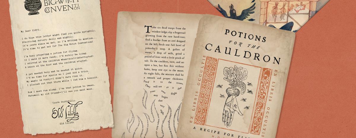 Letters from the Witch Cackle Crackle: With Five Spells to Pull Out and Keep