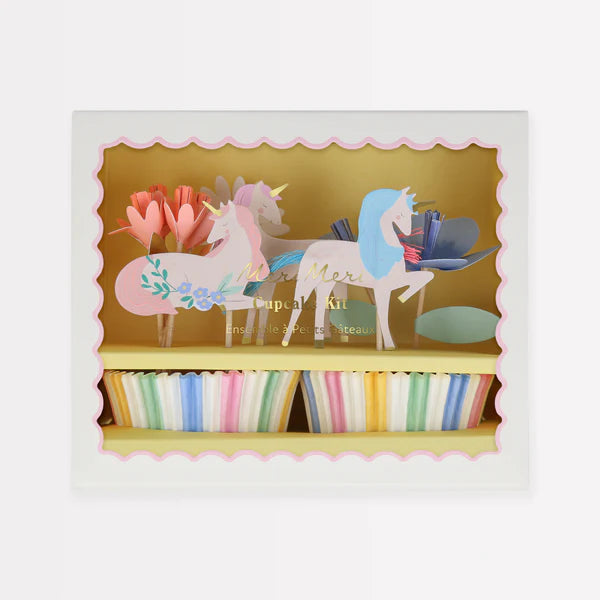 Meadow Unicorns Cupcake Kit x 24
