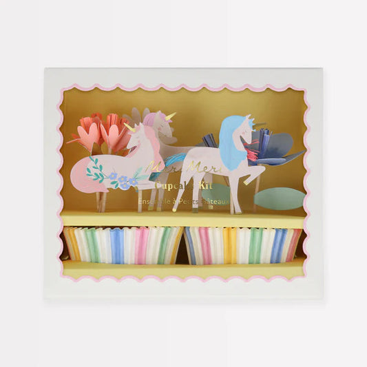 Meadow Unicorns Cupcake Kit x 24