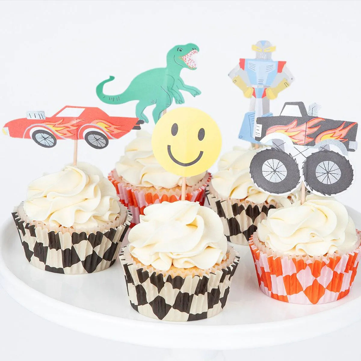 Toy Box Cupcake Toppers