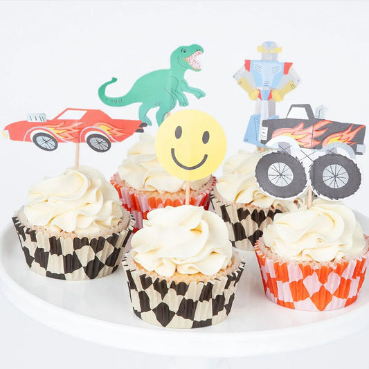 Toy Box Cupcake Toppers