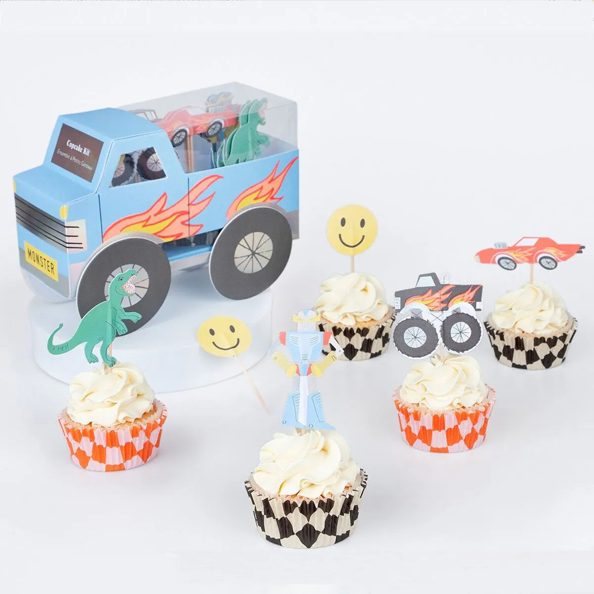 Toy Box Cupcake Toppers