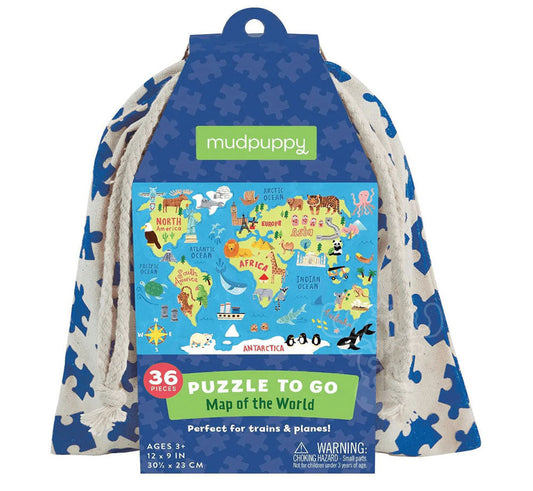 Map of the World - Puzzle to Go