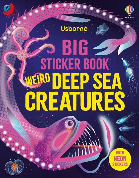Big Sticker Book Weird Deep Sea Creatures