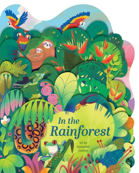 In the Rainforest A lush multi-layered die cut reveal celebrating Rainforests
