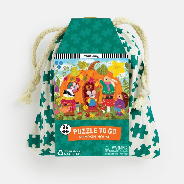 Pumpkin House 36 pieces Puzzle to Go