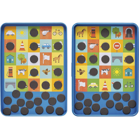 On-the-Go Bingo Magnetic Travel Game