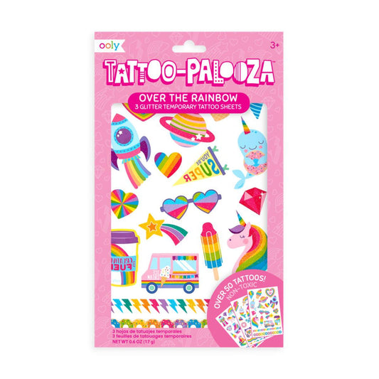 Ooly Tattoo Palooza Over the Rainbow Tattoos