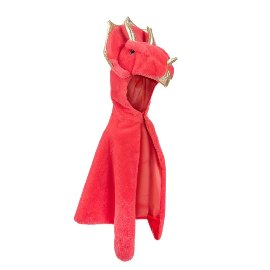 Red Triceratops Cuddle Cape