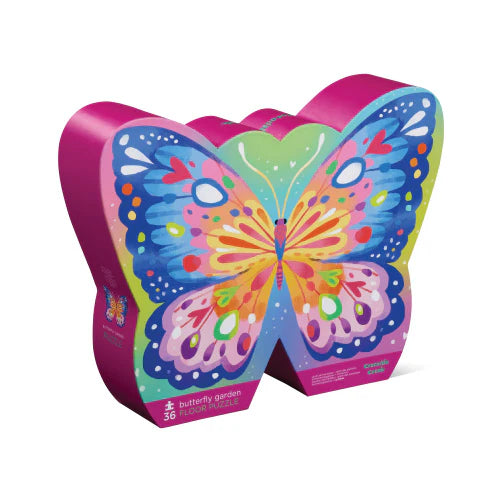 36-Piece Floor Puzzle - Butterfly Garden