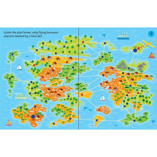 Usborne Minis Book Travel Puzzles